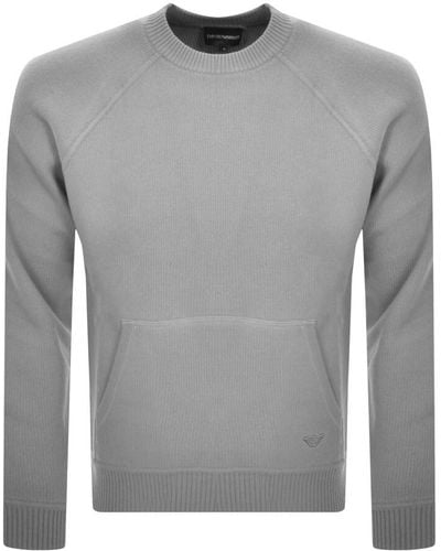 Armani Emporio Knit Sweater - Gray