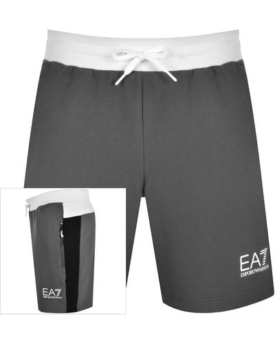 EA7 Emporio Armani Jersey Shorts - Gray