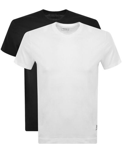 Adidas Originals Vintage Logo T Shirt Black