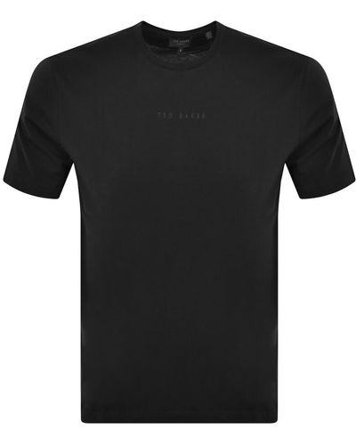 Ted Baker Wilkin Short Sleeve T Shirt - Black