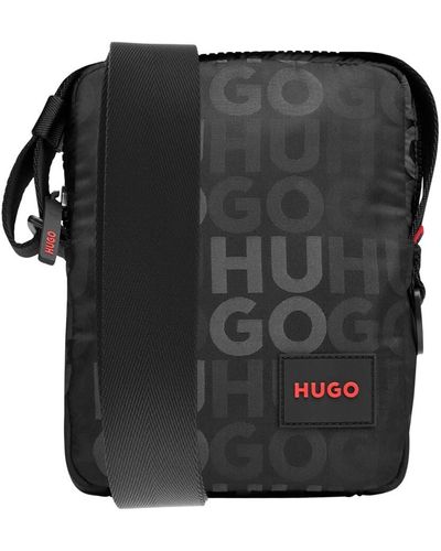 HUGO Ethon 2 Zip Bag - Black