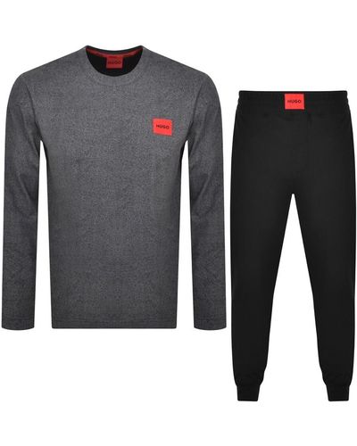HUGO Loungewear Individual Pajama Set - Black
