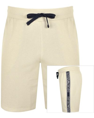 Armani Emporio Lounge Bermuda Shorts - Natural