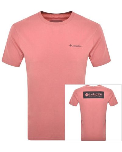 Columbia North Cascades T Shirt - Pink