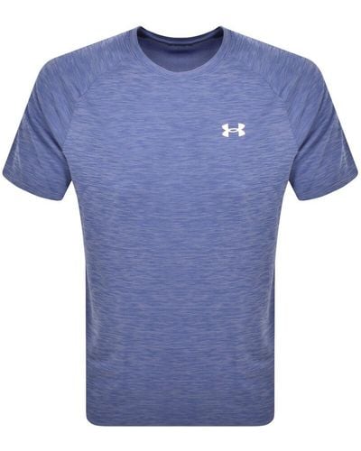 Under Armour Tech Textured T Shirt - Blue