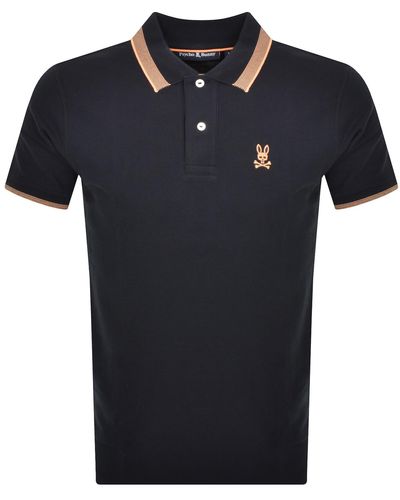 Psycho Bunny Queensbury Polo T Shirt - Blue