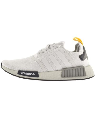 Adidas Originals Nmd R1 White Sneakers for Men - Up to 52% off | Lyst