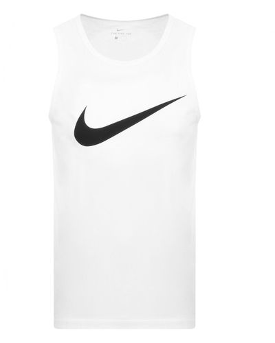 Nike Swoosh Icon Vest T Shirt - White