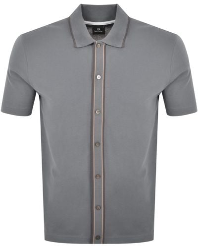 Paul Smith Shirt Sleeve Shirt - Grey