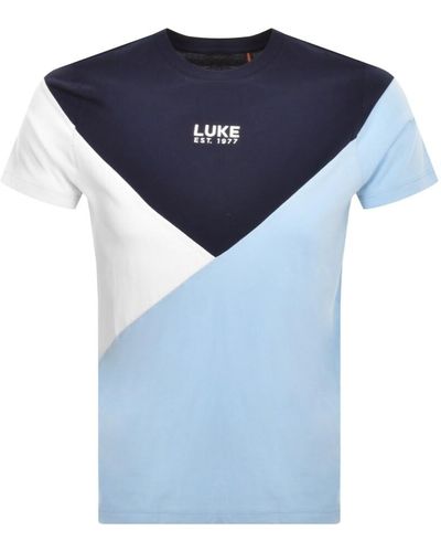 Luke 1977 St Lucia T Shirt Navy - Blue