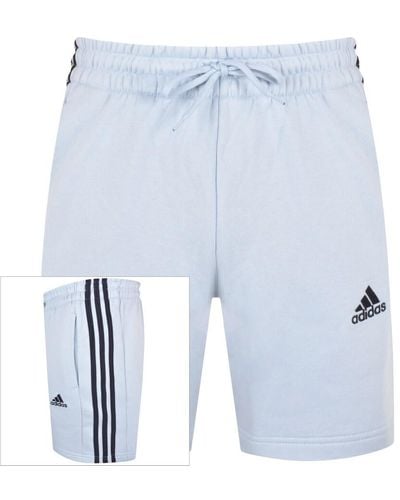 adidas Originals Adidas Sportswear 3 Stripe Shorts - Blue