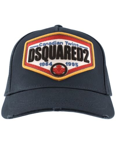 DSquared² Badge Baseball Cap - Blue