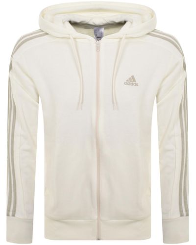 adidas Originals Adidas Sportswear Full Zip Hoodie - White