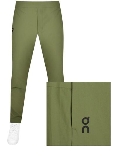 On Shoes Active sweatpants - Green