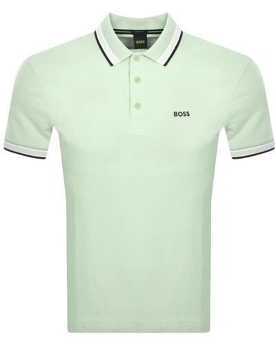 BOSS Boss Paddy Polo T Shirt - Green