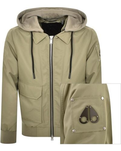 Moose Knuckles Oxley Bomber Jacket - Green