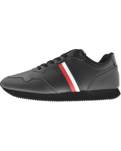 Tommy Hilfiger Core Lo Runner Trainers - Black