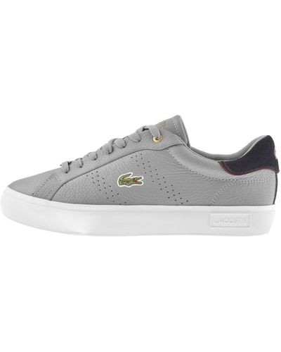 Gray Lacoste Sneakers for Men Lyst