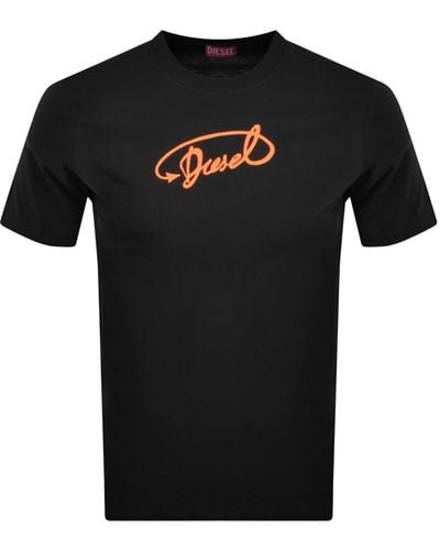 DIESEL T Diegor L11 T Shirt - Black