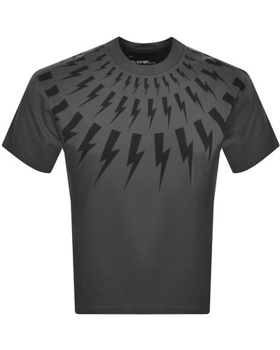 Gray Neil Barrett T-shirts for Men | Lyst