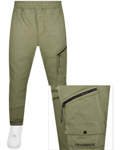 C.P. Company Cp Company Cargo Trousers - Green
