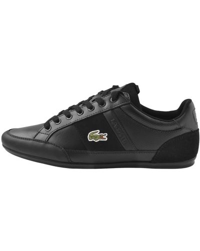 Black Lacoste Sneakers for Men | Lyst
