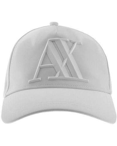 Armani Exchange Logo Cap - Gray