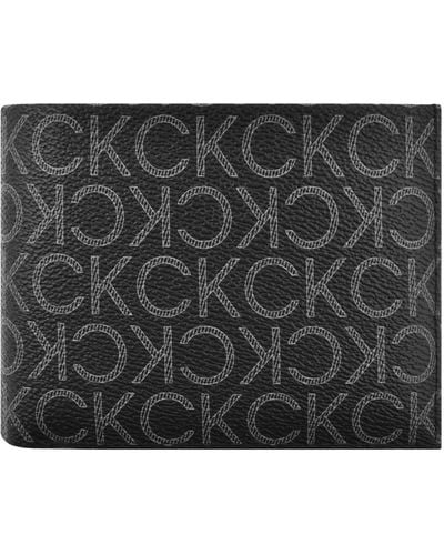 Calvin Klein Mono Bifold Wallet - Black