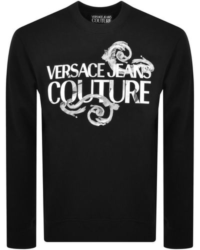 Versace Couture Logo Sweatshirt - Black