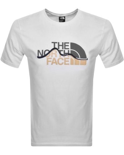 The North Face Mountain Line T Shirt - Gray