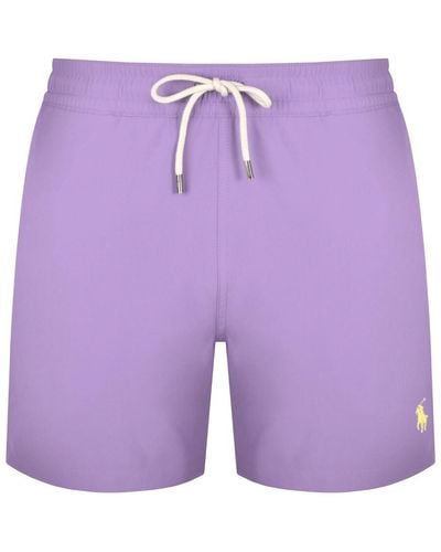 Ralph Lauren Traveler Swim Shorts - Purple