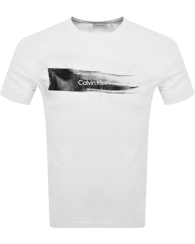 Calvin Klein Logo T Shirt - White