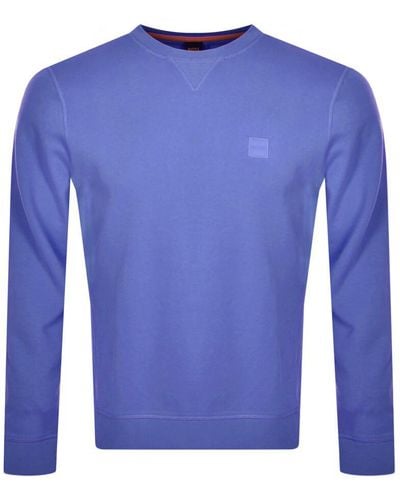 BOSS Boss Westart 1 Sweatshirt - Blue