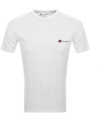 Berghaus Organic Classic Logo T Shirt - White