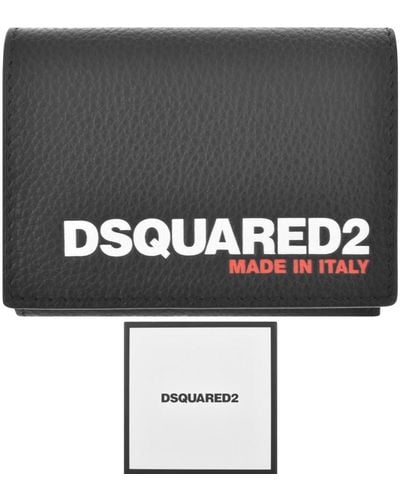 DSquared² Logotrifold Wallet - Metallic