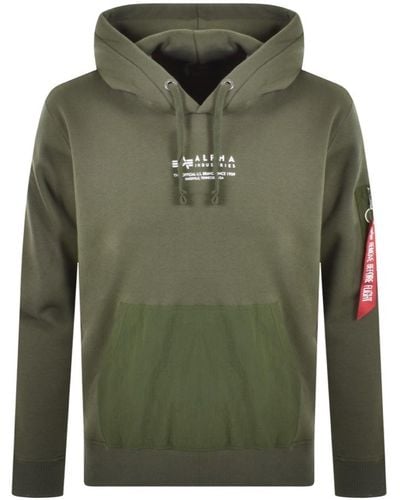Alpha Industries Lyst up off 51% | Sale | Hoodies for to Men Online