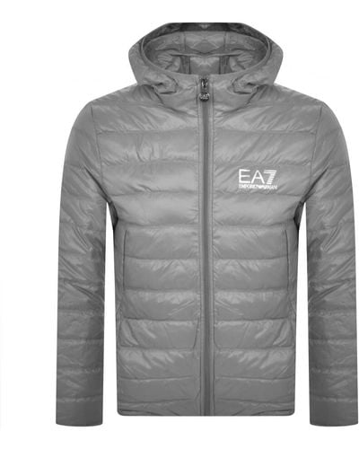 EA7 Emporio Armani Quilted Jacket - Gray
