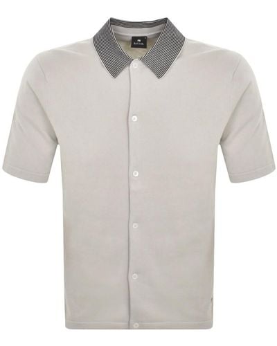 Paul Smith Short Sleeve Shirt - Gray