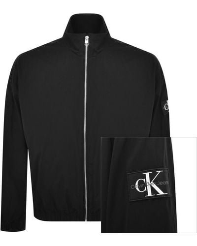 Calvin Klein Jeans Utility Overshirt Jacket - Black
