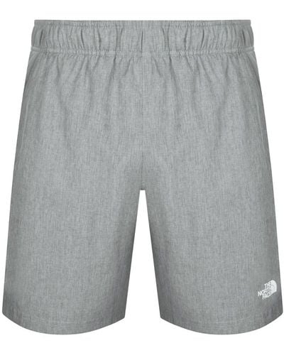 The North Face Logo Jersey Shorts - Grey