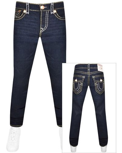 True Religion Ricky Super Flap Jeans - Blue