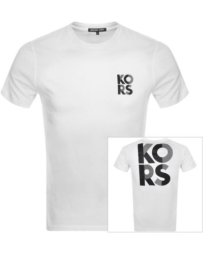 Michael Kors Logo T Shirt - White