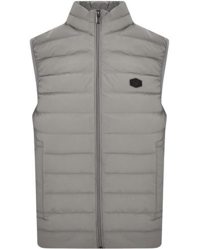 Armani Emporio Down Gilet - Gray