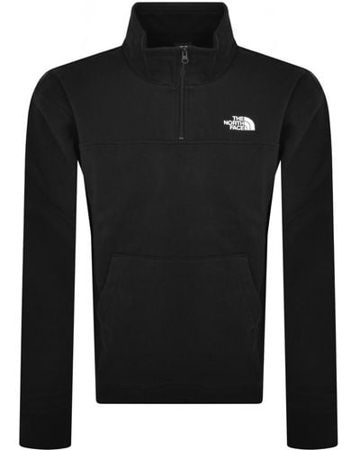 The North Face Quarter Zip Sweatshirt - Black