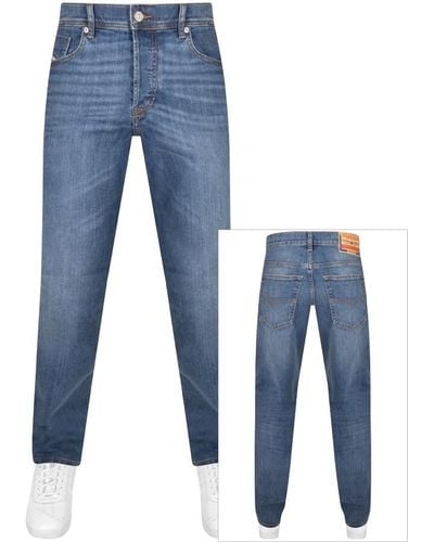 DIESEL D Finitive Denim Regular Fit Jeans - Blue
