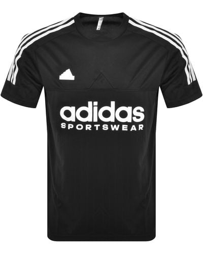 adidas Originals Adidas Sportswear Tiro T Shirt - Black