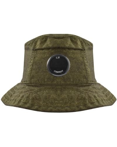C.P. Company Cp Company Co Ted Bucket Hat - Green