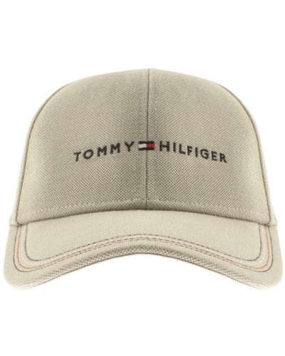 Tommy Hilfiger Skyline Baseball Cap - Natural