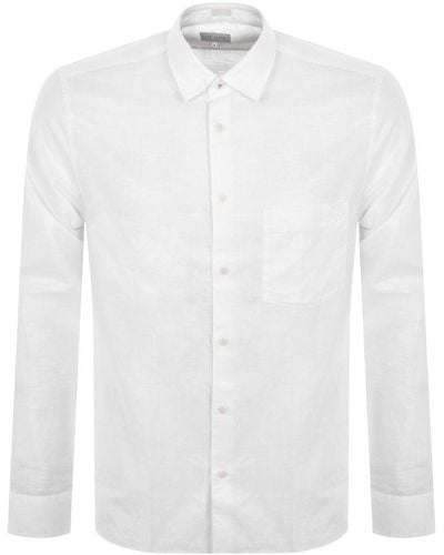 Ted Baker Remark Long Sleeved Shirt - White