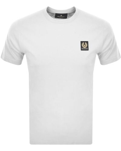 Belstaff Logo T Shirt - White